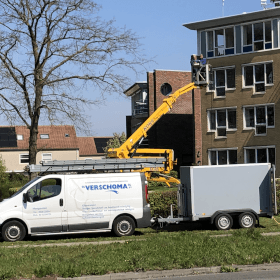 Reinigen met Hoge Druk Unit - Verschoma Hoogeveen